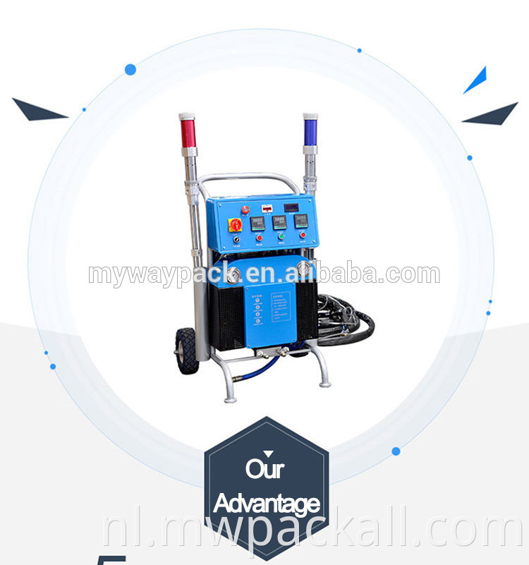 Goedkoop en heet model hydraulische poly urethaan isolatie schuimspray machine prijs